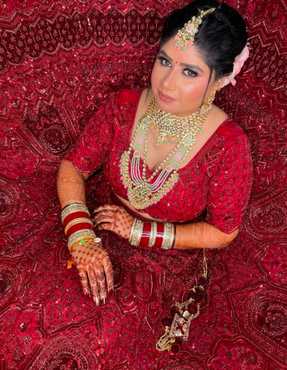 House of Beauty bridal look 6